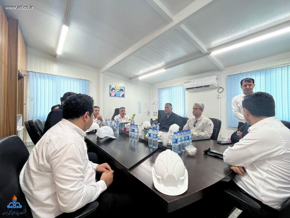 مانور ایمنی سطح یک +تاسیسات بارگیری زمینی پایانه میعانات گازی پارس جنوبی 4