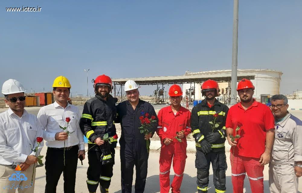 گرامیداشت روز آتش‌نشانی و ایمنی +مناطق عملیاتی+ شرکت پایانه‌های نفتی ایران 3
