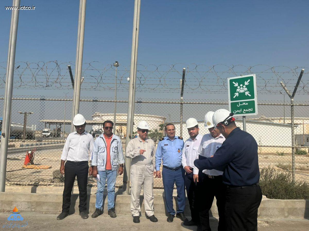 مانور ایمنی سطح یک +تاسیسات بارگیری زمینی پایانه میعانات گازی پارس جنوبی 2