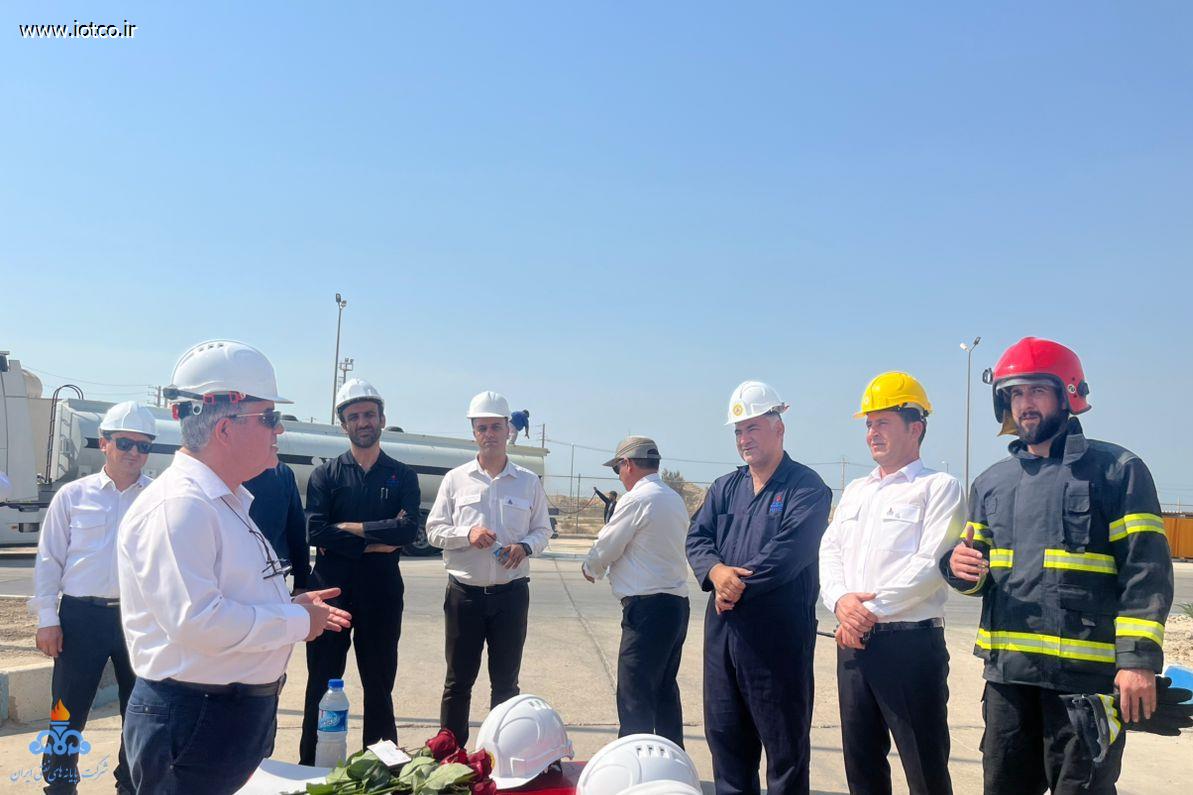 مانور ایمنی سطح یک +تاسیسات بارگیری زمینی پایانه میعانات گازی پارس جنوبی 1