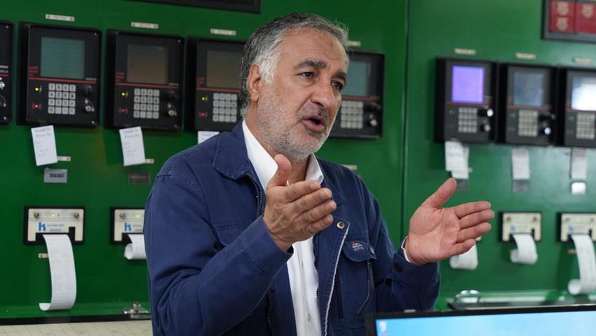 بازدید+ معاون برنامه‌ریزی و تلفیق طرح‌ها و برنامه‌های شرکت ملی نفت ایران+ اسدروز+ میری+ خارگ 13