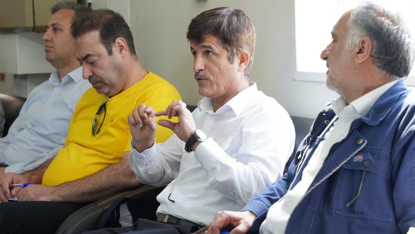 بازدید+ معاون برنامه‌ریزی و تلفیق طرح‌ها و برنامه‌های شرکت ملی نفت ایران+ اسدروز+ میری+ خارگ 8