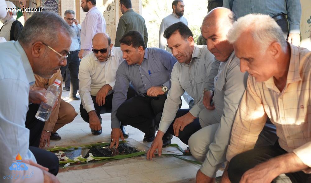 غبارروبی و عطرافشانی + گلزار شهدای+  جزیره خارگ 3