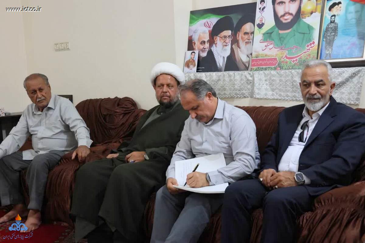 شهید امنیت احمد عبدالله‌زاده + شهید دفاع مقدس رجب بیدخونی+ پابانه میعانات گازی پارس جنوبی 8