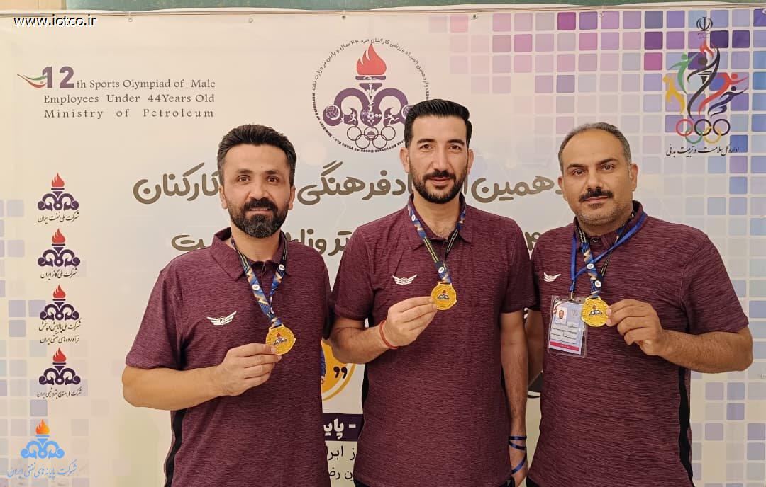 قهرمانی تیم والیبال شرکت پایانه‌های نفتی ایران+ المپیاد وزرت نفت 6