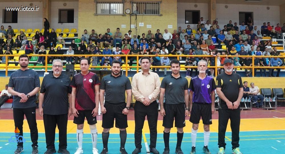 فوتسال کارکنان بالای ۴۵ سال 78