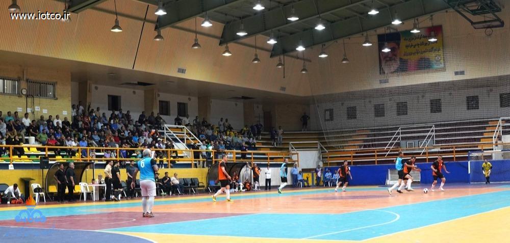 فوتسال کارکنان بالای ۴۵ سال 44