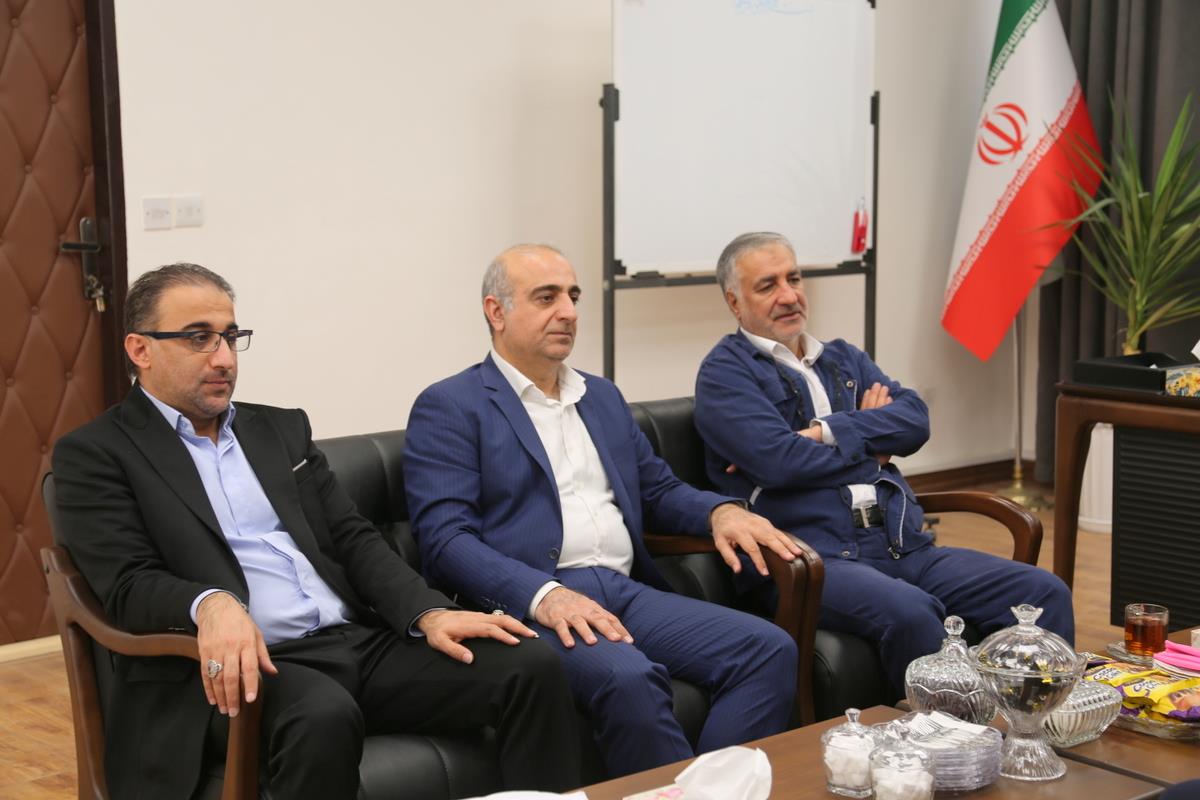 عباس اسدروز+مدیرعامل شرکت پایانه‌های نفتی ایران+رحمان دشتی +رئیس پارک علم و فناوری 3