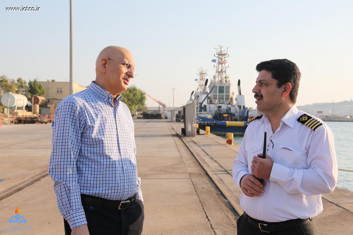 بازدید مشاور عملیاتی ++ عملیات دریایی + محمد نوروزی فرد + پیمان دلیری 8