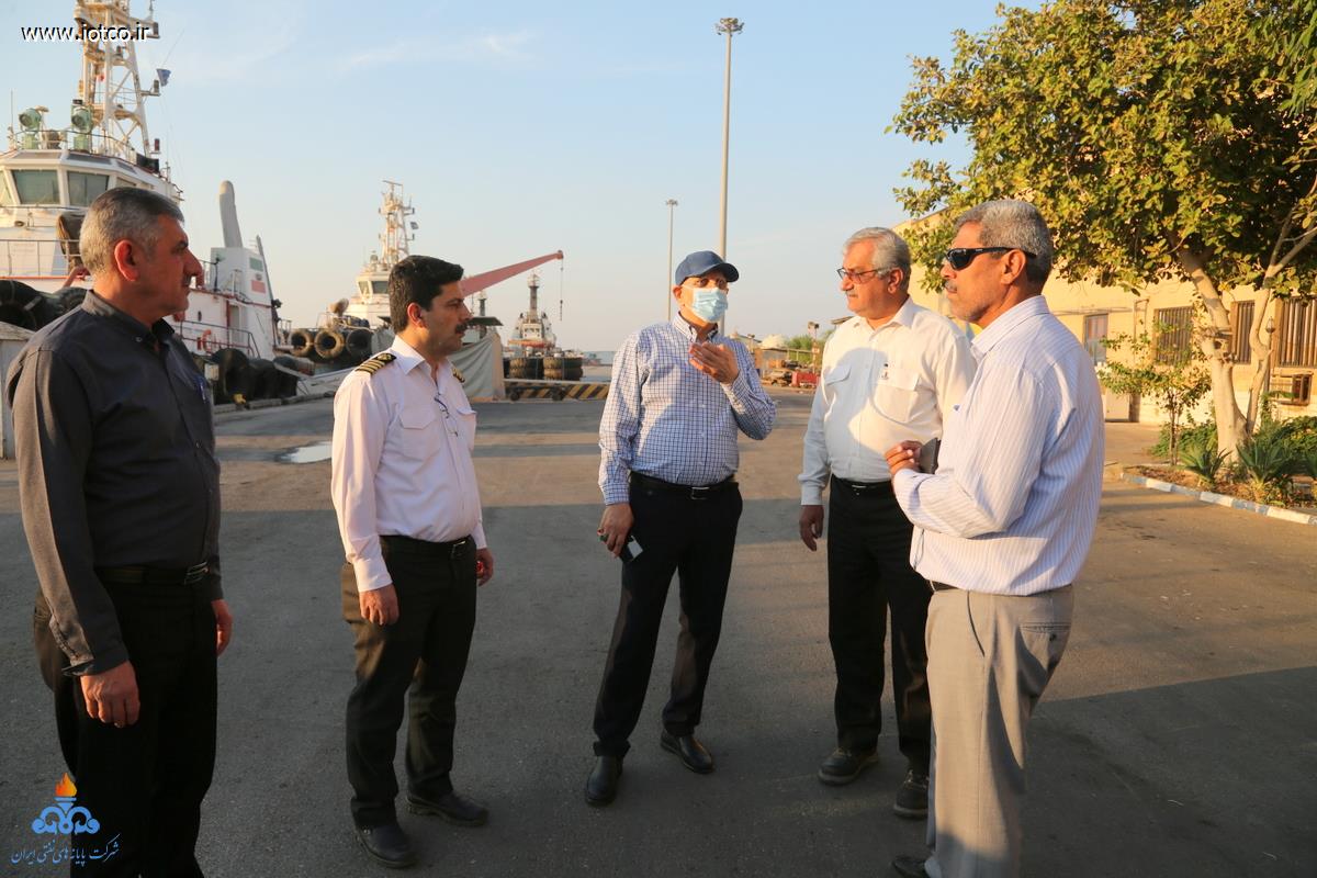 بازدید مشاور عملیاتی ++ عملیات دریایی + محمد نوروزی فرد + پیمان دلیری 1