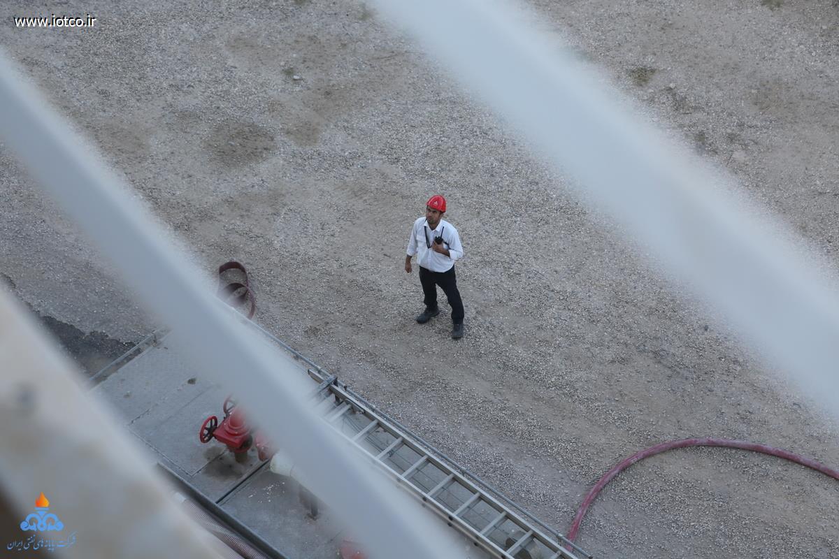 مانور مهار آتش‌سوزی + پایانه نفتی خارگ+ دریالعل+ دلیری 10