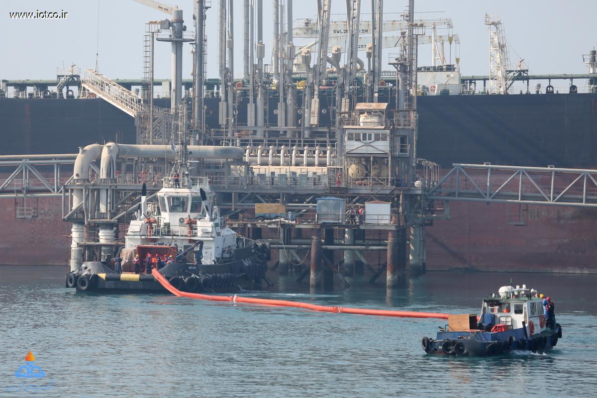 مانور مقابله با آلودگی نفتی + پایانه نفتی خارگ  26
