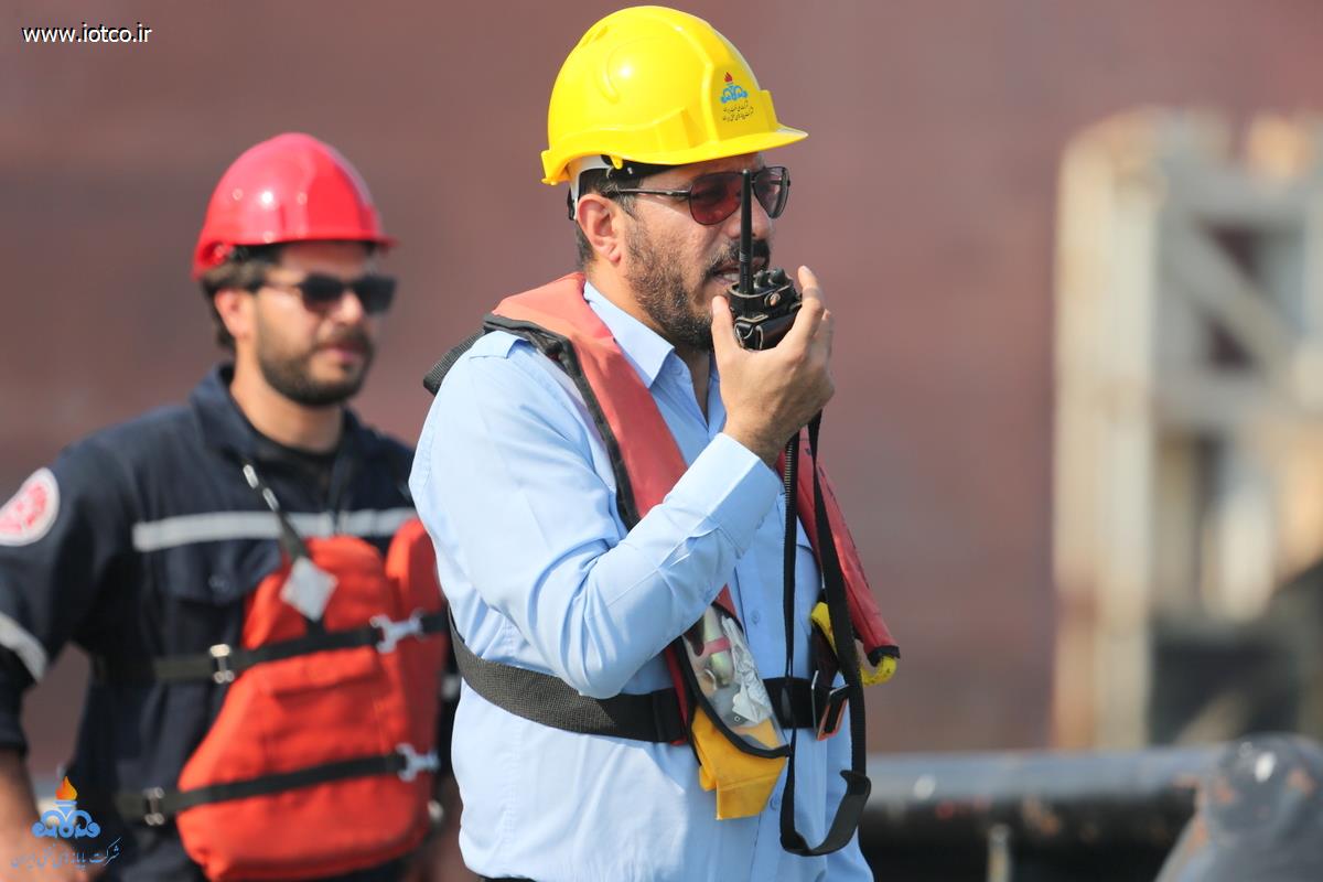 مانور مقابله با آلودگی نفتی + پایانه نفتی خارگ  21