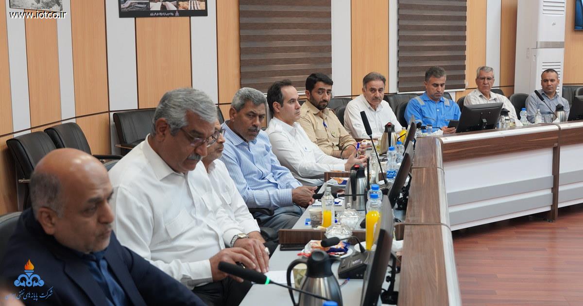 بازدید علمی دانشجویان دانشگاه عالی دفاع ملی +پایانه نفتی خارگ 20