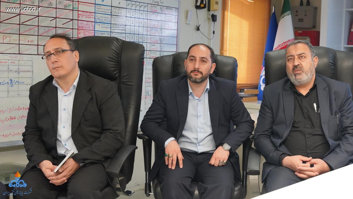 بازدید علمی دانشجویان دانشگاه عالی دفاع ملی +پایانه نفتی خارگ 16