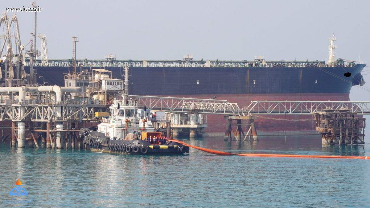 مانور مقابله با آلودگی نفتی + پایانه نفتی خارگ  12
