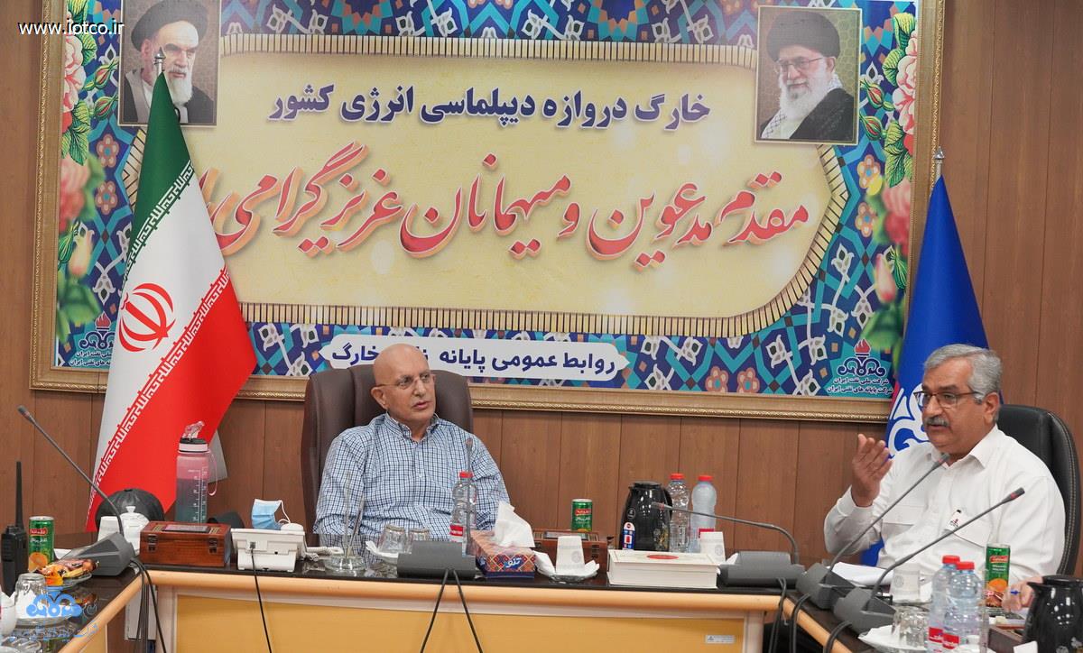 نشست بررسی وضعیت عملیاتی و نگهداشت تاسیسات در پایانه نفتی خارگ 6