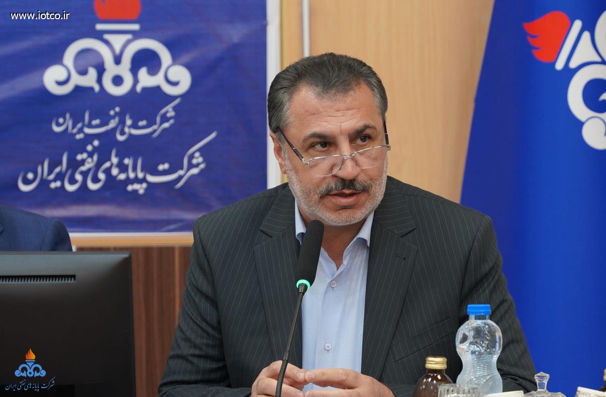 عباس اسدروز + مدیرعامل +شرکت پایانه‌های نفتی ایران +نشست با مدیران + رؤسای پایانه نفتی خارگ 19