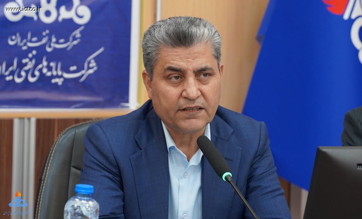 عباس اسدروز + مدیرعامل +شرکت پایانه‌های نفتی ایران +نشست با مدیران + رؤسای پایانه نفتی خارگ 17