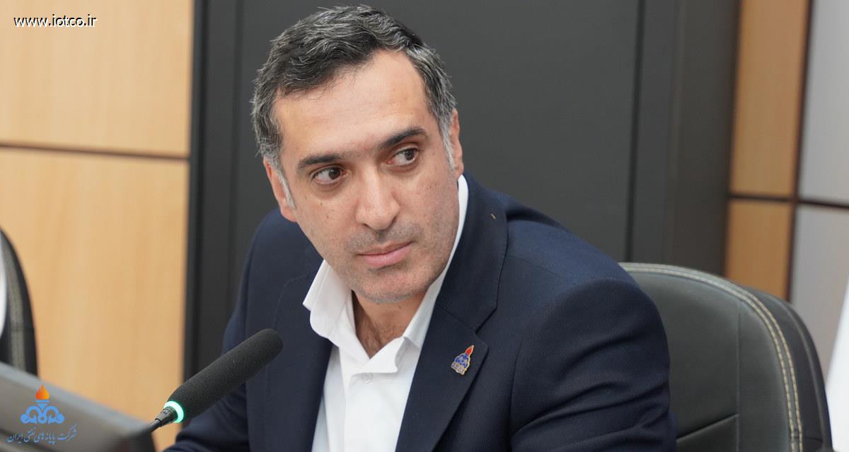 عباس اسدروز + مدیرعامل +شرکت پایانه‌های نفتی ایران +نشست با مدیران + رؤسای پایانه نفتی خارگ 15