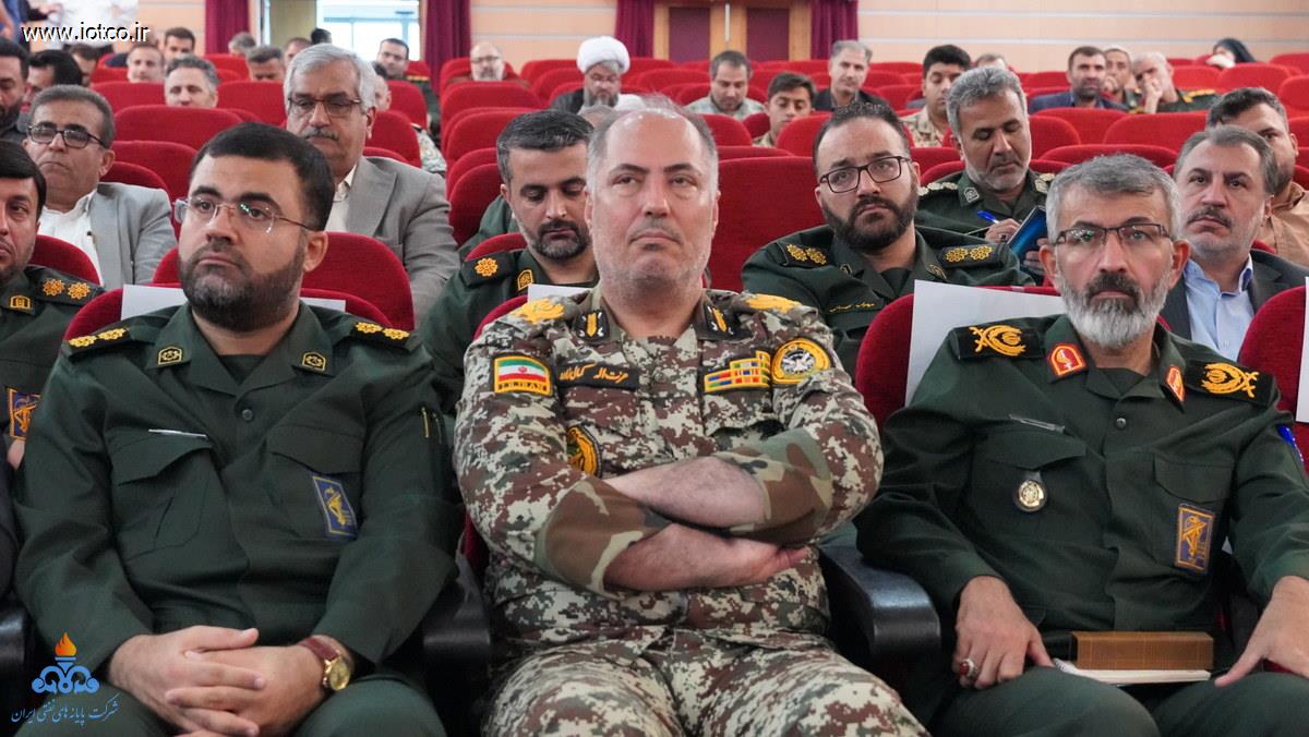 تودیع+ سرهنگ سیروس حیاتی +معارفه+ سرهنگ دوم محسن مشتاقی + ناحیه مقاومت بسیج سپاه خارگ 27