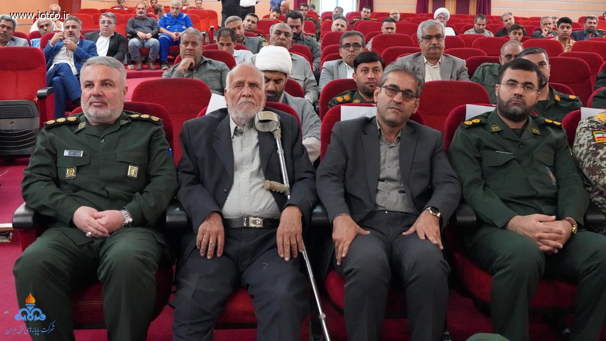 تودیع+ سرهنگ سیروس حیاتی +معارفه+ سرهنگ دوم محسن مشتاقی + ناحیه مقاومت بسیج سپاه خارگ 26