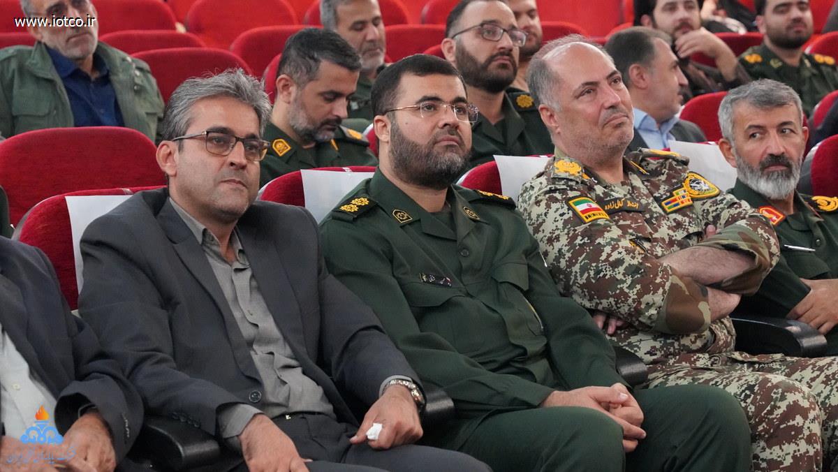 تودیع+ سرهنگ سیروس حیاتی +معارفه+ سرهنگ دوم محسن مشتاقی + ناحیه مقاومت بسیج سپاه خارگ 16