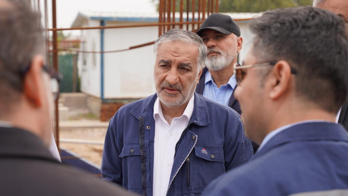 بازدید+اسدروز+ سلیمانی+ مدیرعامل+ شرکت پایانه‌های نفتی ایران+خوابگاه یاس ۳ خارگ 9