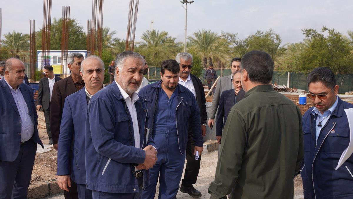 بازدید+اسدروز+ سلیمانی+ مدیرعامل+ شرکت پایانه‌های نفتی ایران+خوابگاه یاس ۳ خارگ 5