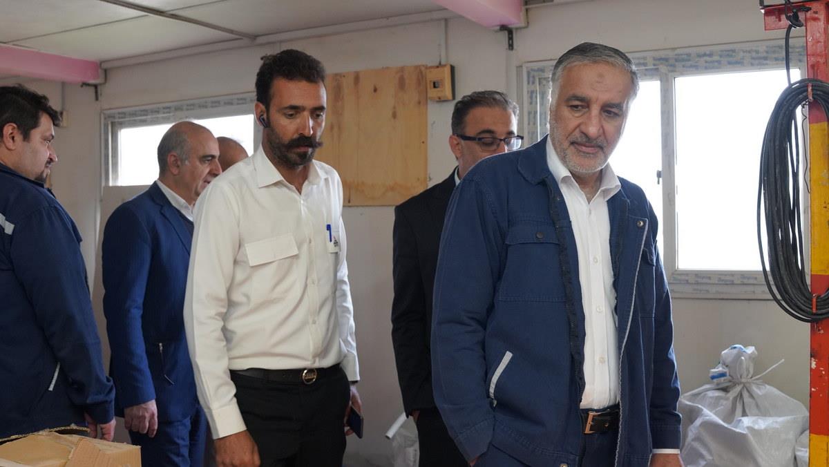 بازدید+اسدروز+ سلیمانی+ مدیرعامل+ شرکت پایانه‌های نفتی ایران+خوابگاه یاس ۳ خارگ 4