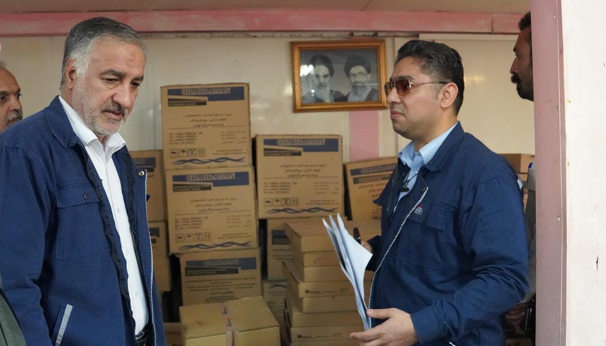 بازدید+اسدروز+ سلیمانی+ مدیرعامل+ شرکت پایانه‌های نفتی ایران+خوابگاه یاس ۳ خارگ 2