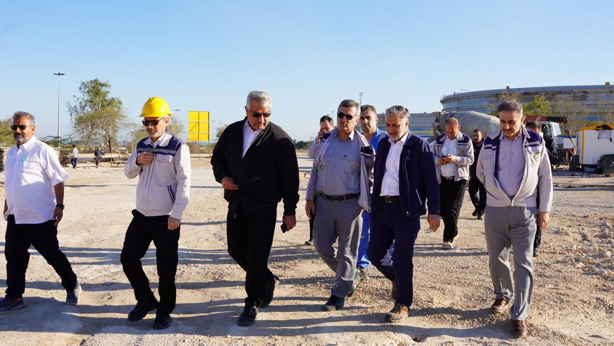 عباس اسدروز+ مدیرعامل شرکت پایانه‌های نفتی ایران+ پروژه +سامانه تمام‌اتوماتیک اعلان و اطفای حریق مجتمع مخازن+ مخزن یک‌میلیون بشکه‌ای شماره ۳۲ 24