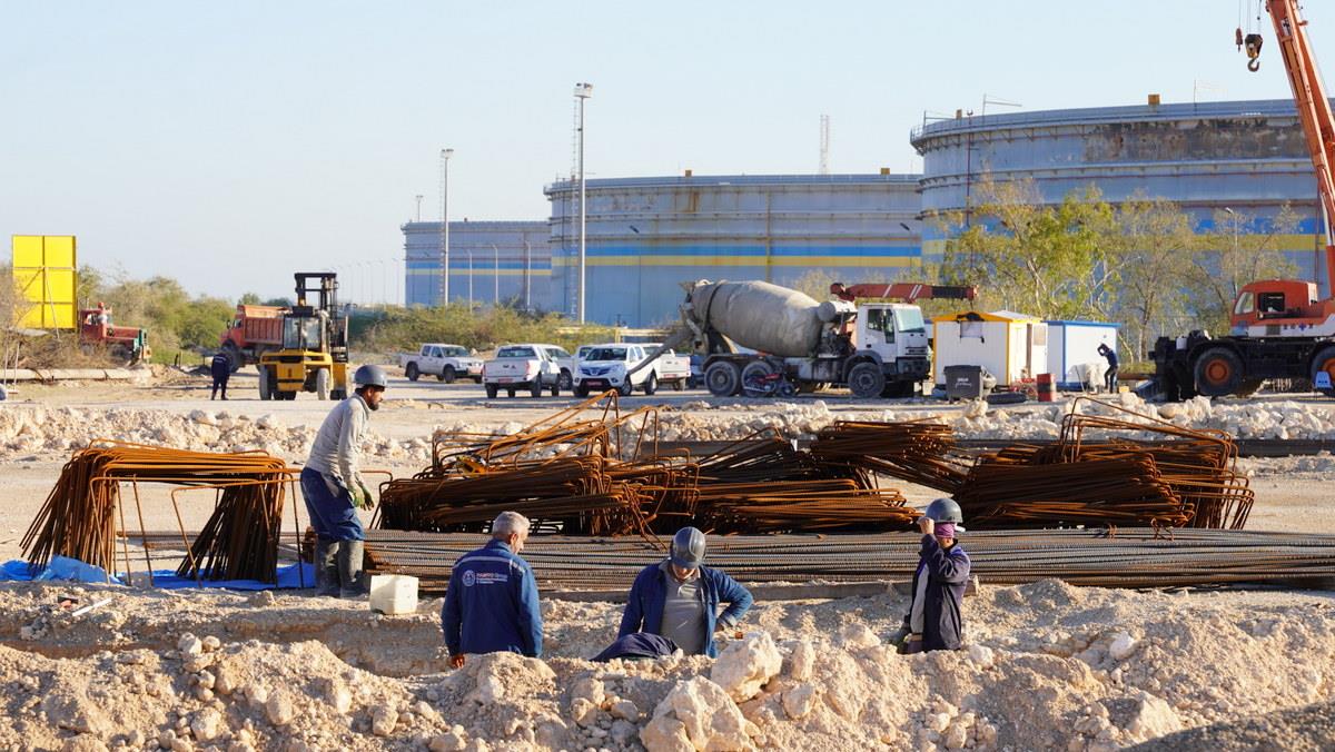 عباس اسدروز+ مدیرعامل شرکت پایانه‌های نفتی ایران+ پروژه +سامانه تمام‌اتوماتیک اعلان و اطفای حریق مجتمع مخازن+ مخزن یک‌میلیون بشکه‌ای شماره ۳۲ 13