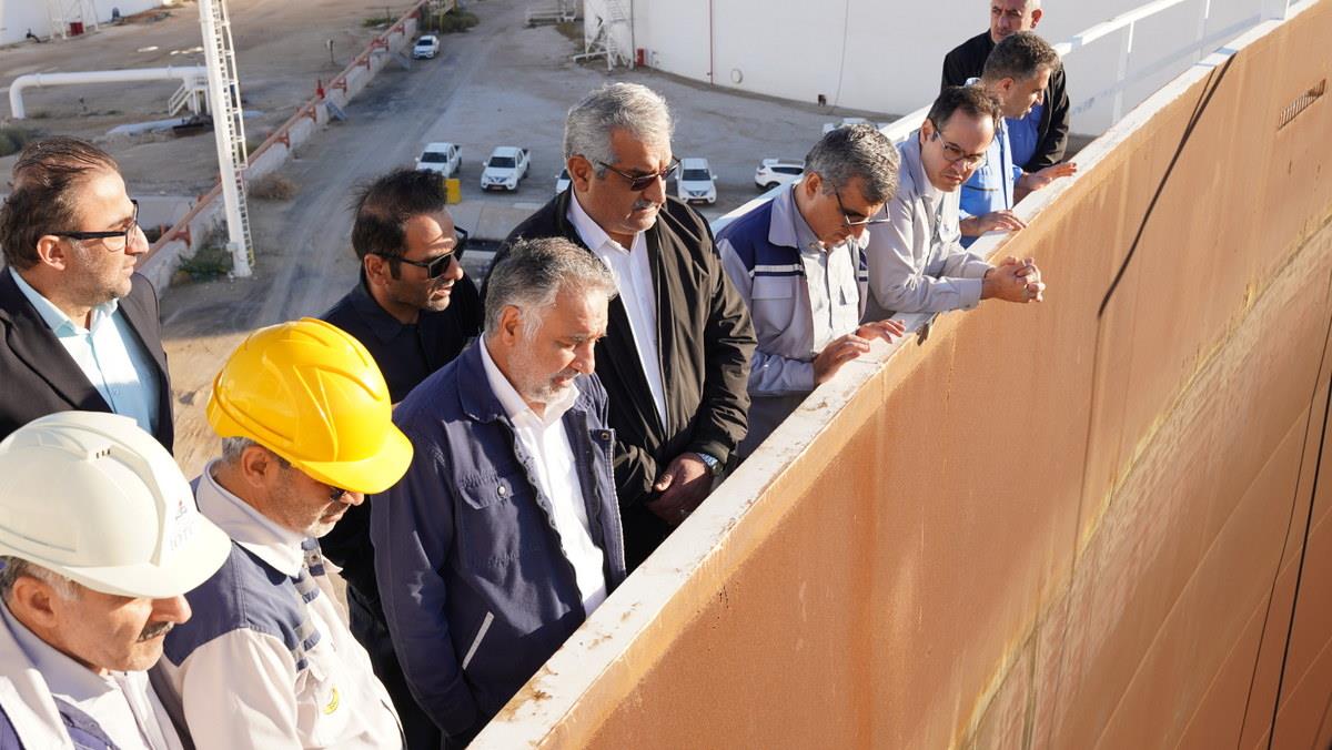 عباس اسدروز+ مدیرعامل شرکت پایانه‌های نفتی ایران+ پروژه +سامانه تمام‌اتوماتیک اعلان و اطفای حریق مجتمع مخازن+ مخزن یک‌میلیون بشکه‌ای شماره ۳۲ 4