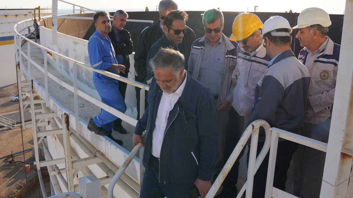 عباس اسدروز+ مدیرعامل شرکت پایانه‌های نفتی ایران+ پروژه +سامانه تمام‌اتوماتیک اعلان و اطفای حریق مجتمع مخازن+ مخزن یک‌میلیون بشکه‌ای شماره ۳۲ 2