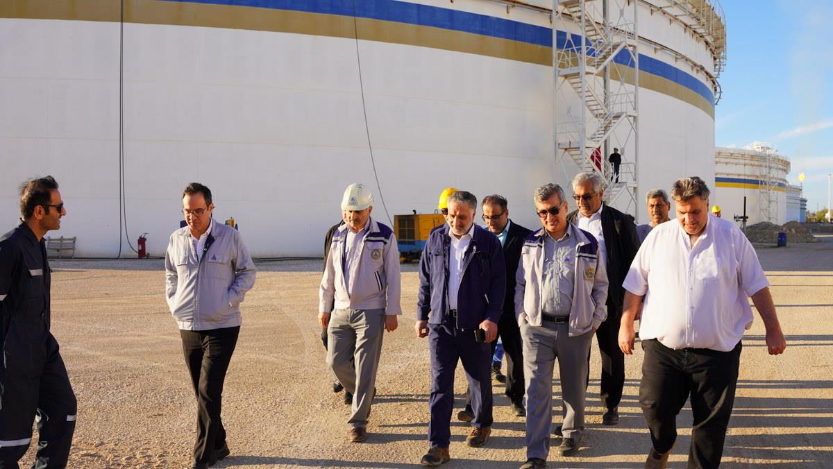 عباس اسدروز+ مدیرعامل شرکت پایانه‌های نفتی ایران+ پروژه +سامانه تمام‌اتوماتیک اعلان و اطفای حریق مجتمع مخازن+ مخزن یک‌میلیون بشکه‌ای شماره ۳۲ 1