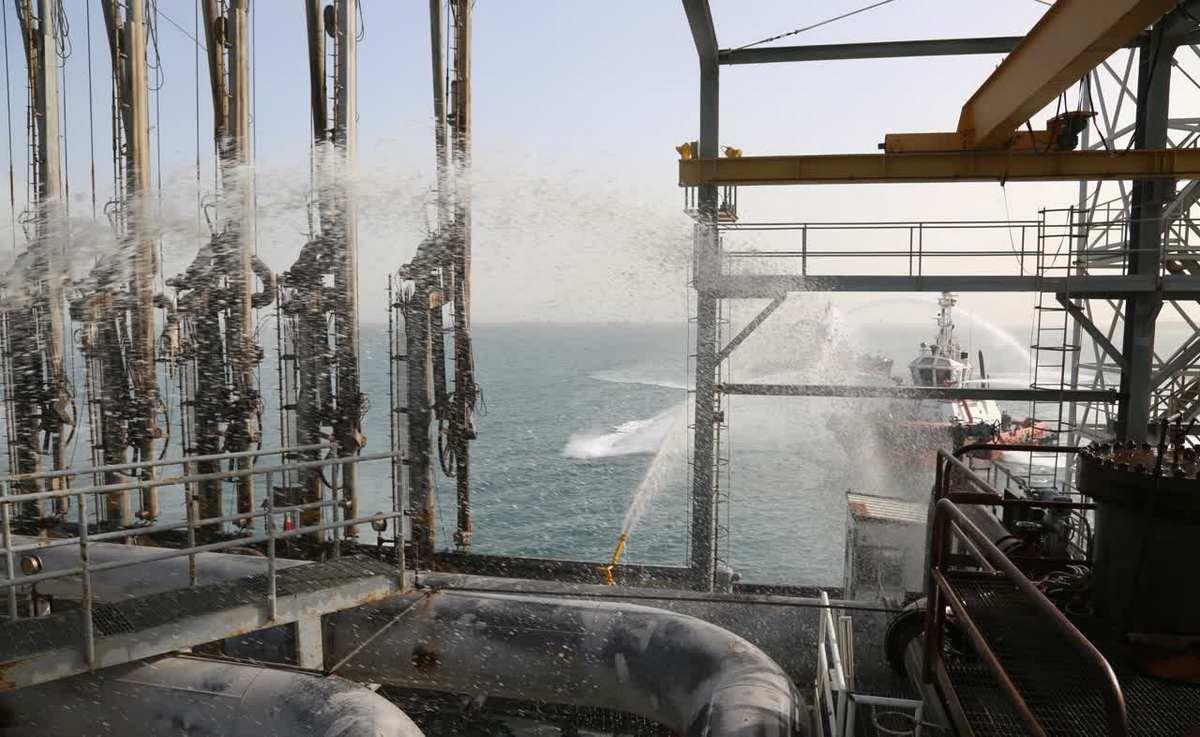 مانور + شرایط اضطراری +پایانه نفتی خارگ  15