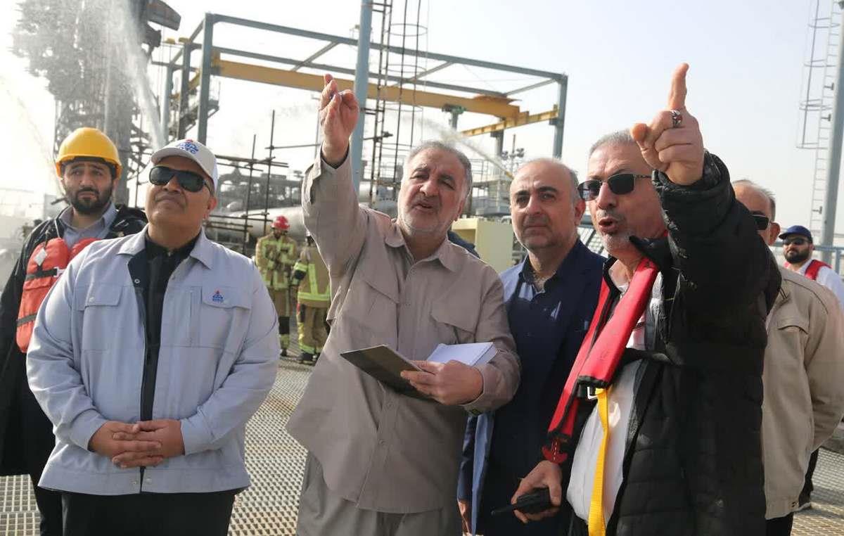 مانور + شرایط اضطراری +پایانه نفتی خارگ  9