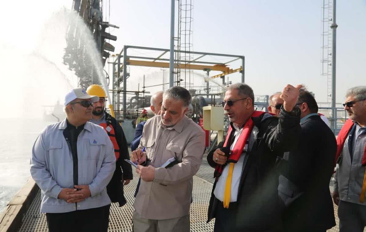 مانور + شرایط اضطراری +پایانه نفتی خارگ  8