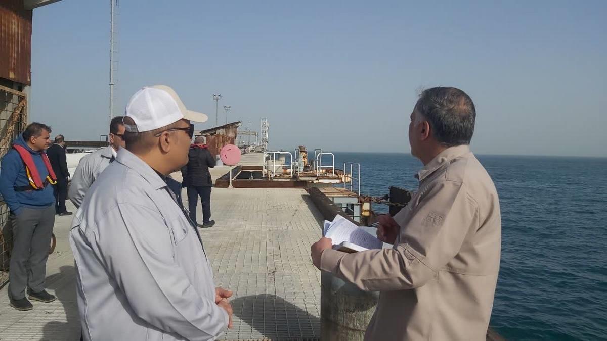 مانور + شرایط اضطراری +پایانه نفتی خارگ  6