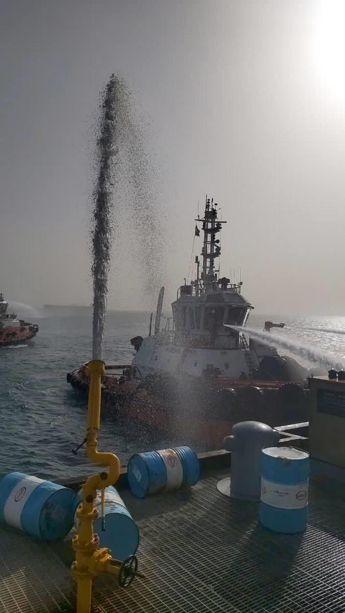 مانور + شرایط اضطراری +پایانه نفتی خارگ  2