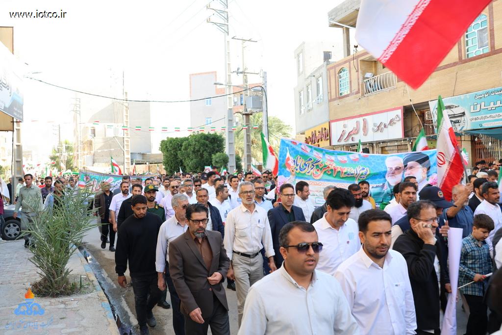 کارکنان شرکت پایانه‌های نفتی ایران + راهپیمایی یوم‌الله ۲۲ بهمن 92