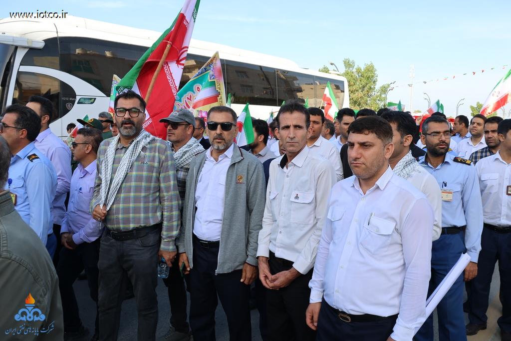 کارکنان شرکت پایانه‌های نفتی ایران + راهپیمایی یوم‌الله ۲۲ بهمن 86