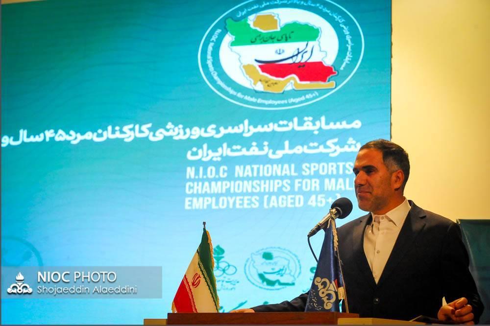 حضور موفق کاروان ورزشی پایانه‌های نفتی ایران در المپیاد کارکنان بالای ۴۵ سال 68