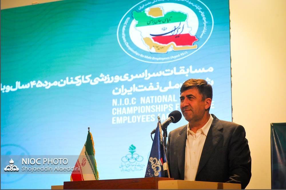 حضور موفق کاروان ورزشی پایانه‌های نفتی ایران در المپیاد کارکنان بالای ۴۵ سال 65