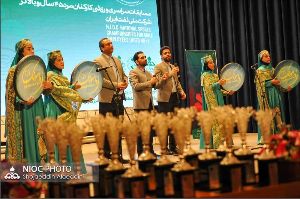 حضور موفق کاروان ورزشی پایانه‌های نفتی ایران در المپیاد کارکنان بالای ۴۵ سال 54