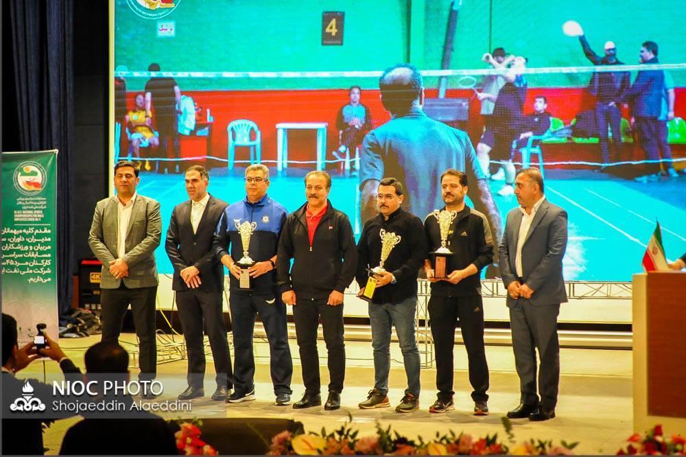 حضور موفق کاروان ورزشی پایانه‌های نفتی ایران در المپیاد کارکنان بالای ۴۵ سال 45