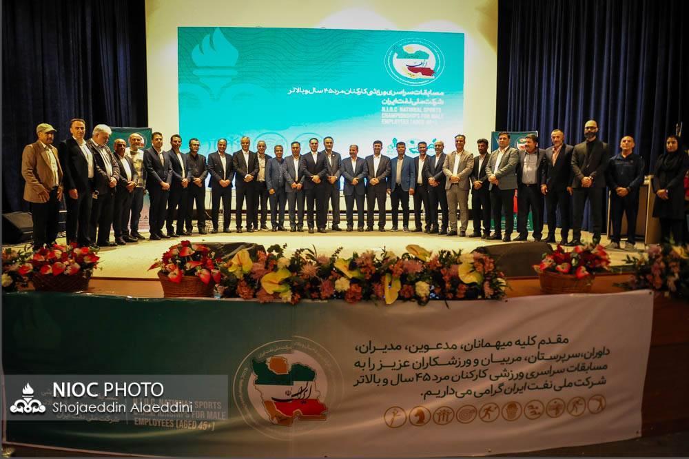 حضور موفق کاروان ورزشی پایانه‌های نفتی ایران در المپیاد کارکنان بالای ۴۵ سال 21