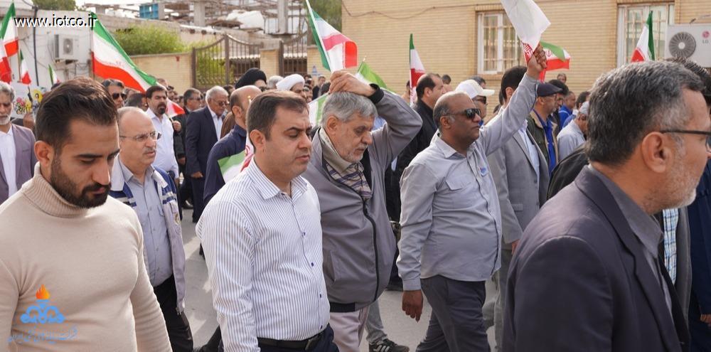 کارکنان شرکت پایانه‌های نفتی ایران + راهپیمایی یوم‌الله ۲۲ بهمن 56