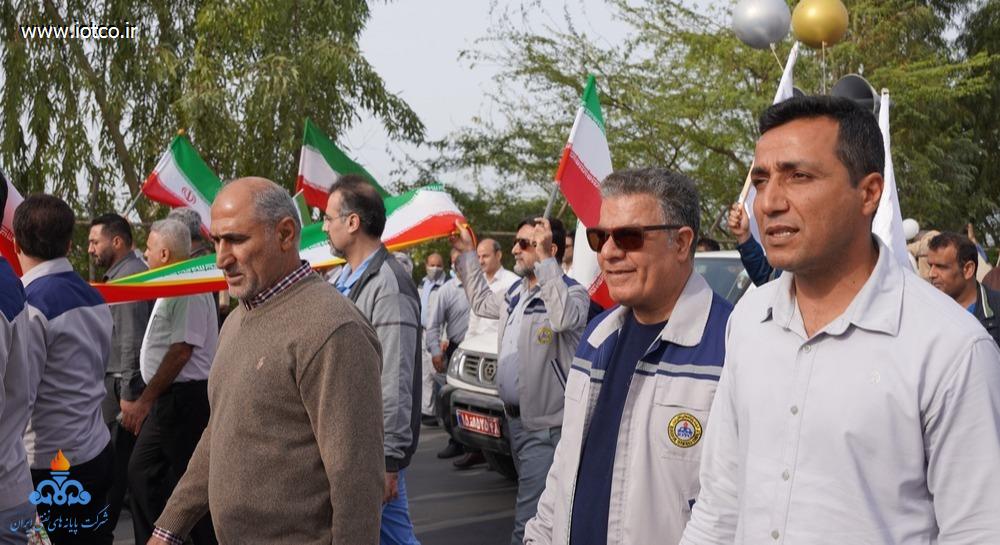 کارکنان شرکت پایانه‌های نفتی ایران + راهپیمایی یوم‌الله ۲۲ بهمن 48